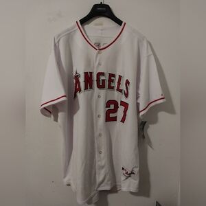 Majestic Authentic Anaheim Angels Vladimer Guerrero Home Jersey Size 56